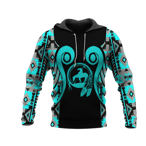 Powwow StoreHD0012067 Pattern Native Pride 3D Hoodie