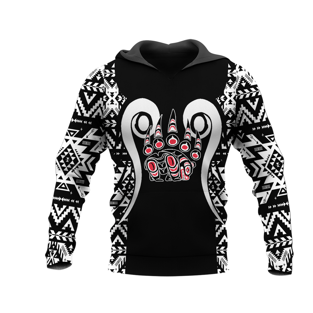 Powwow StoreHD0012074 Pattern Native Pride 3D Hoodie