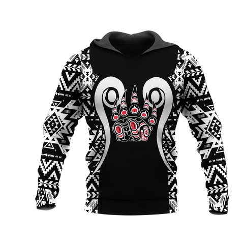 Powwow StoreHD0012074 Pattern Native Pride 3D Hoodie