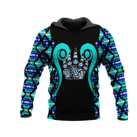 Powwow StoreHD0012082 Pattern Native Pride 3D Hoodie