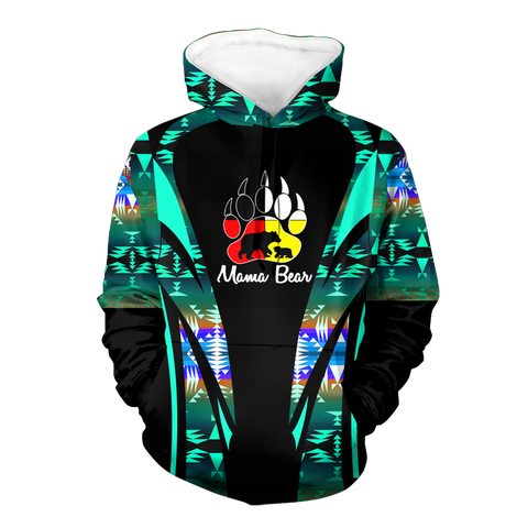 Powwow StoreHD000628 Pattern Native Pride 3D Hoodie