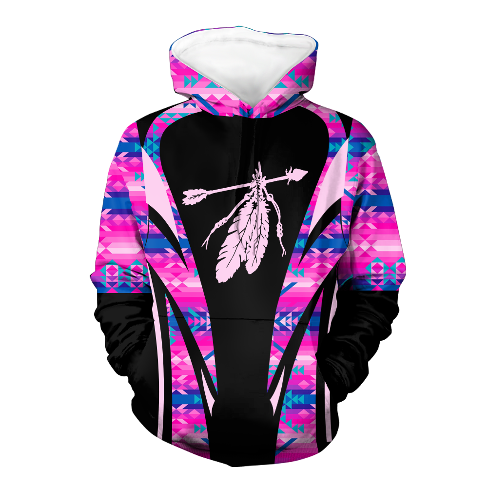 HD000644 Pattern Native Pride 3D Hoodie