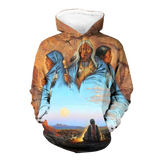 Powwow StoreHD000678 Pattern Native Pride 3D Hoodie