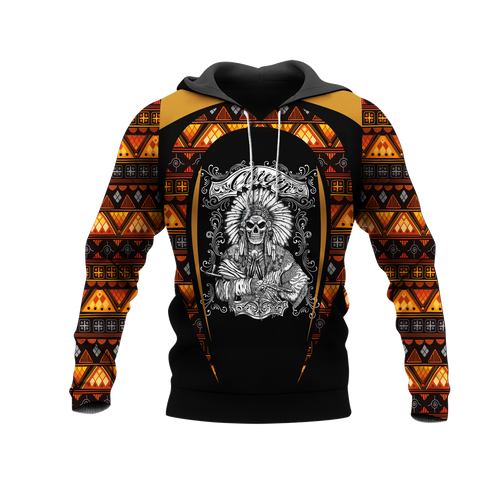 Powwow StoreHD000742 Pattern Native Pride 3D Hoodie