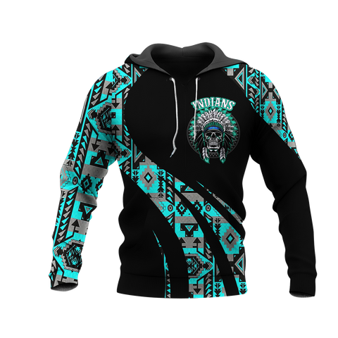 Powwow StoreHD000842 Pattern Native Pride 3D Hoodie