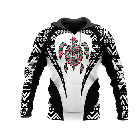 Powwow StoreHD000880 Pattern Native Pride 3D Hoodie