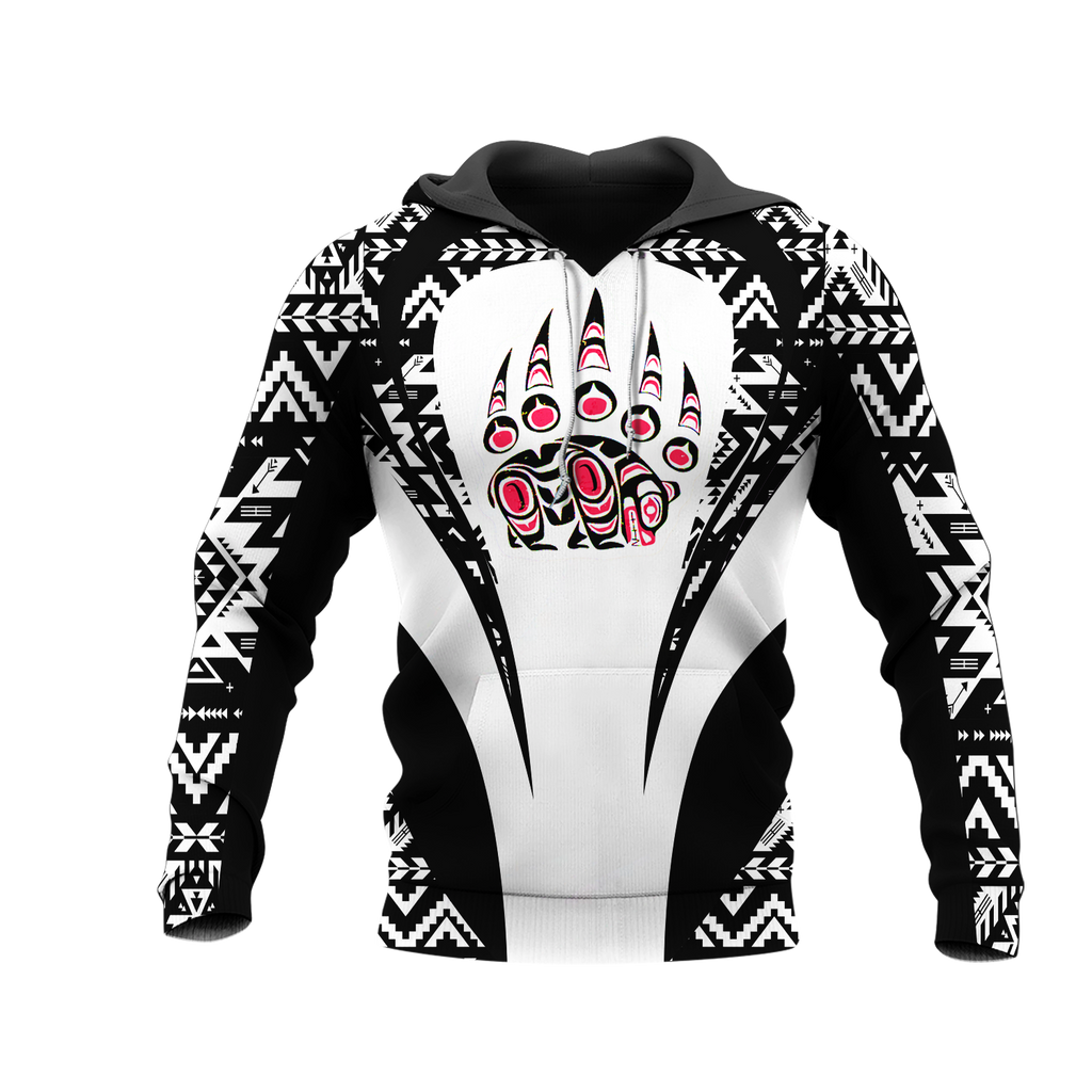 Powwow StoreHD000881 Pattern Native Pride 3D Hoodie