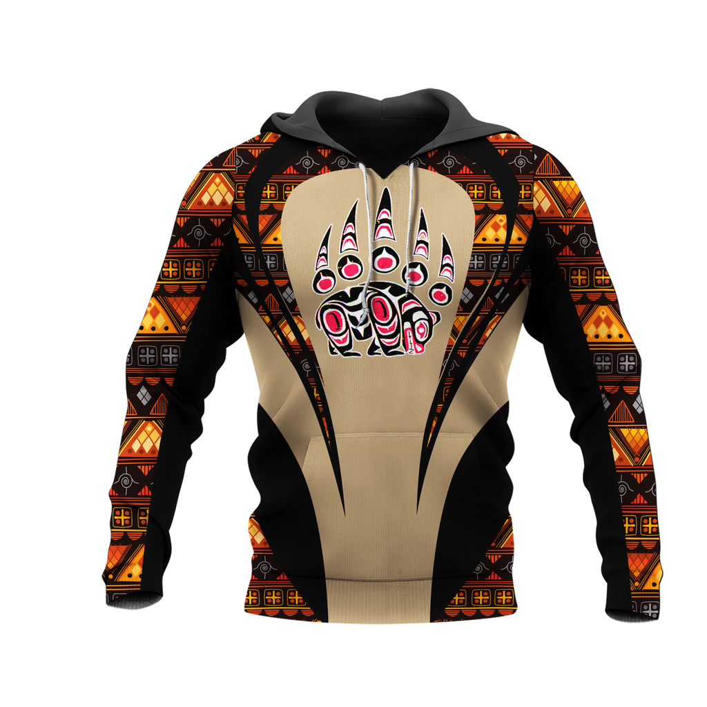 Powwow StoreHD000887 Pattern Native Pride 3D Hoodie