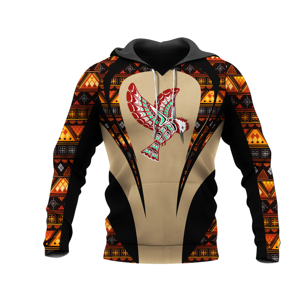 Powwow StoreHD000888 Pattern Native Pride 3D Hoodie