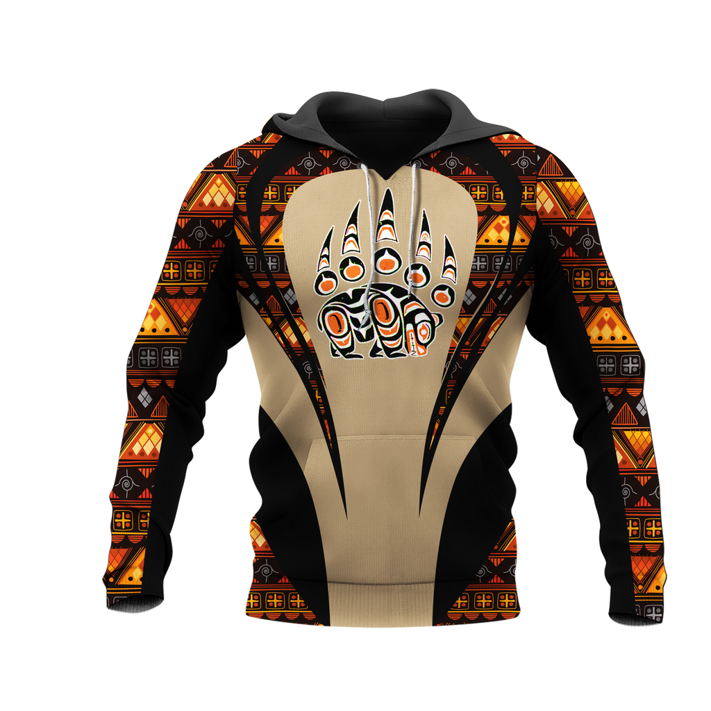 Powwow StoreHD000893 Pattern Native Pride 3D Hoodie