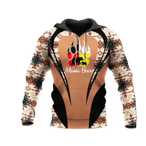 Powwow StoreHD000917 Pattern Native Pride 3D Hoodie