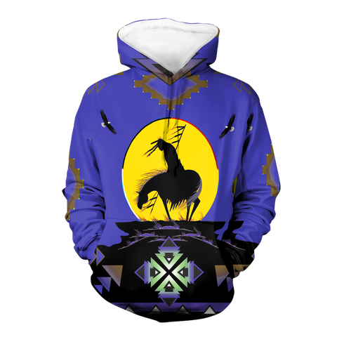 Powwow StoreHD0011740 Pattern Native Pride 3D Hoodie