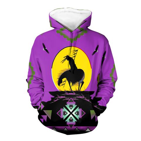 Powwow StoreHD0011741 Pattern Native Pride 3D Hoodie