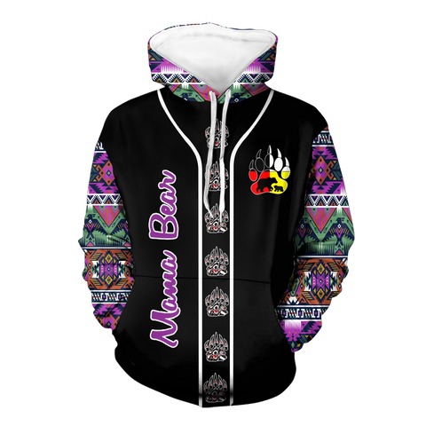 Powwow StoreHD0011823 Pattern Native Pride 3D Hoodie