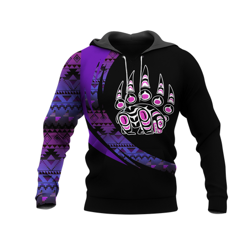 Powwow StoreHD000972 Pattern Native Pride 3D Hoodie