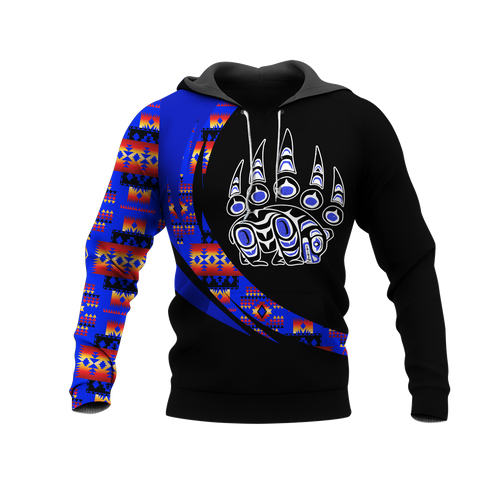 Powwow StoreHD000983 Pattern Native Pride 3D Hoodie