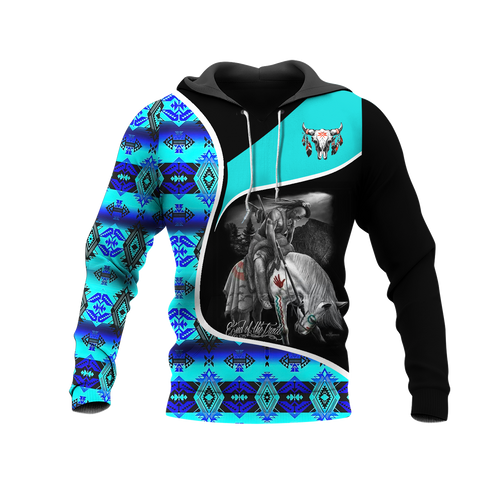 Powwow StoreHD000952 Pattern Native Pride 3D Hoodie