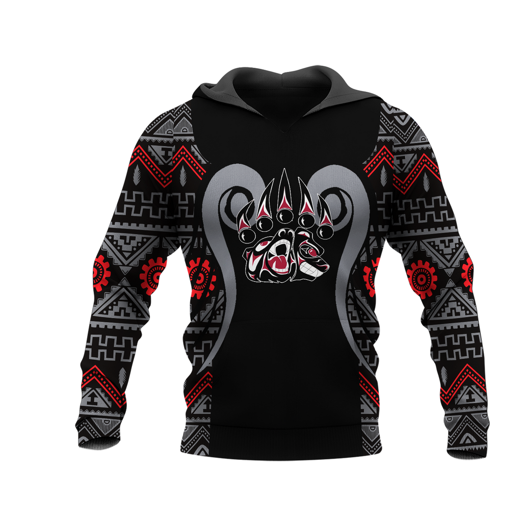 Powwow StoreHD0012090 Pattern Native Pride 3D Hoodie