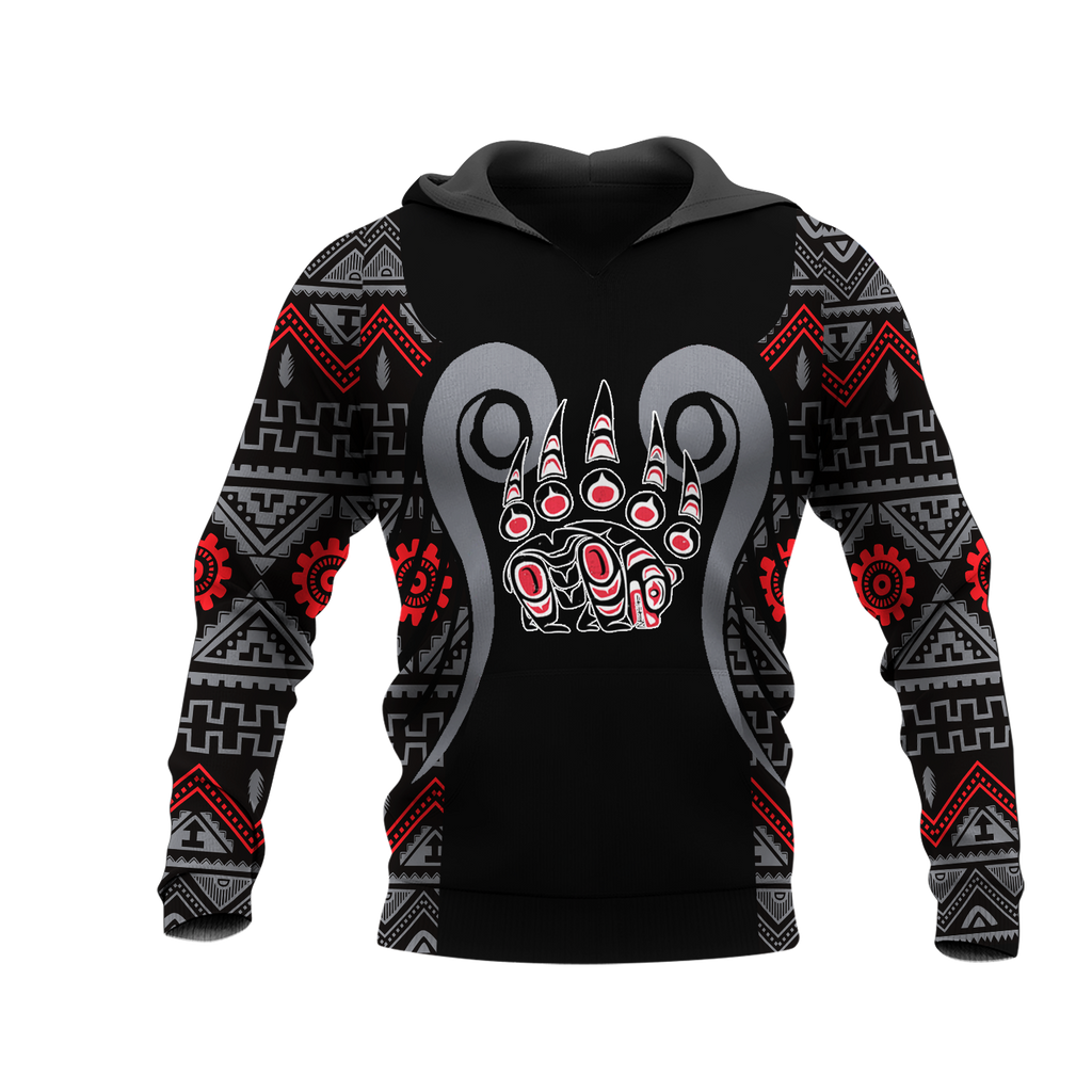 Powwow StoreHD0012093 Pattern Native Pride 3D Hoodie