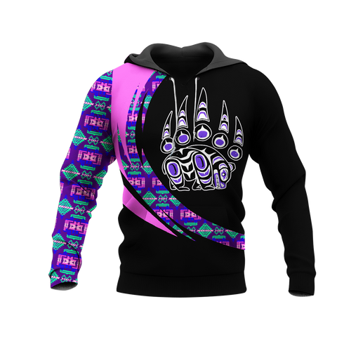 Powwow StoreHD001050 Pattern Native Pride 3D Hoodie