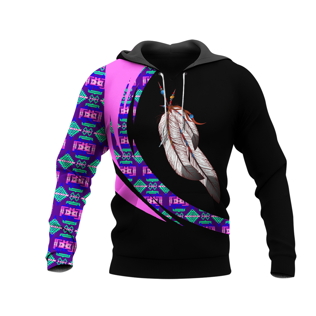 HD001051 Pattern Native Pride 3D Hoodie