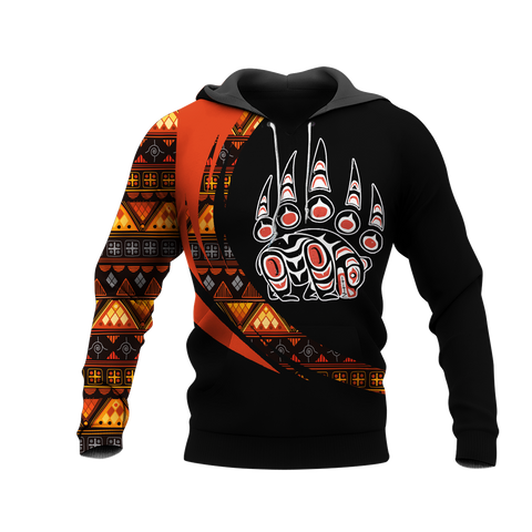 Powwow StoreHD001077 Pattern Native Pride 3D Hoodie