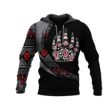 Powwow StoreHD001145 Pattern Native Pride 3D Hoodie