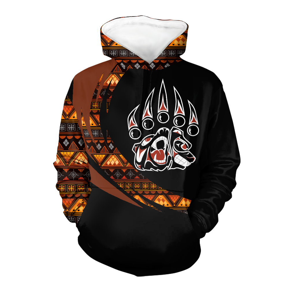 Powwow StoreHD0011224 Pattern Native Pride 3D Hoodie