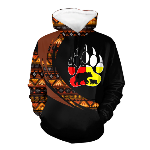 Powwow StoreHD0011226 Pattern Native Pride 3D Hoodie