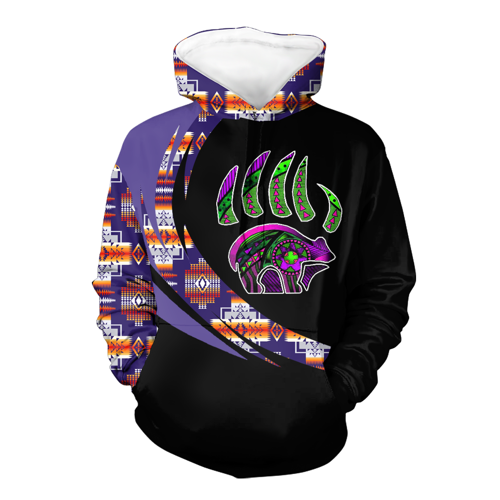 Powwow StoreHD0011229 Pattern Native Pride 3D Hoodie