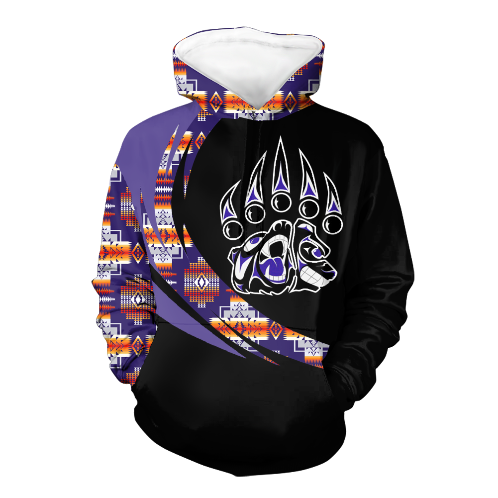 Powwow StoreHD0011231 Pattern Native Pride 3D Hoodie