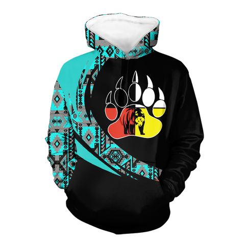 Powwow StoreHD0011235 Pattern Native Pride 3D Hoodie