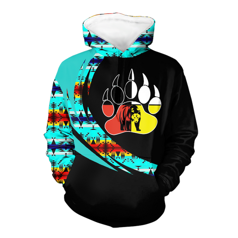 Powwow StoreHD0011236 Pattern Native Pride 3D Hoodie