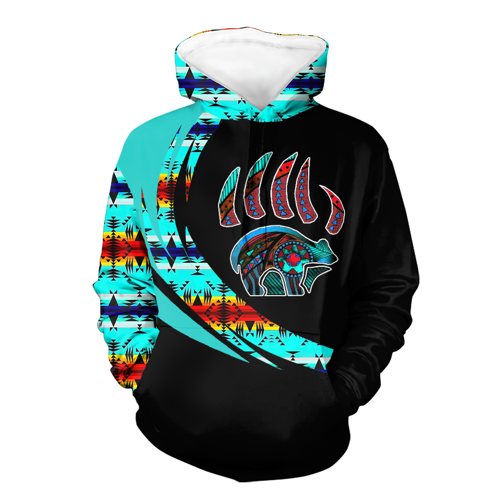 Powwow StoreHD0011238 Pattern Native Pride 3D Hoodie