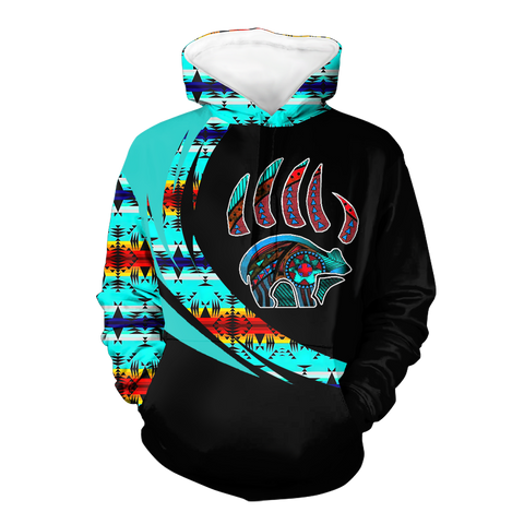 Powwow StoreHD0011238 Pattern Native Pride 3D Hoodie