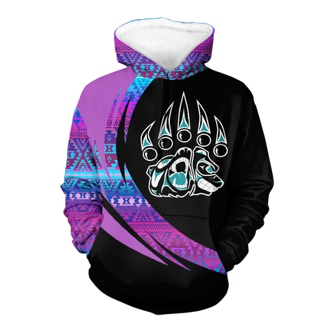 Powwow StoreHD0011240 Pattern Native Pride 3D Hoodie