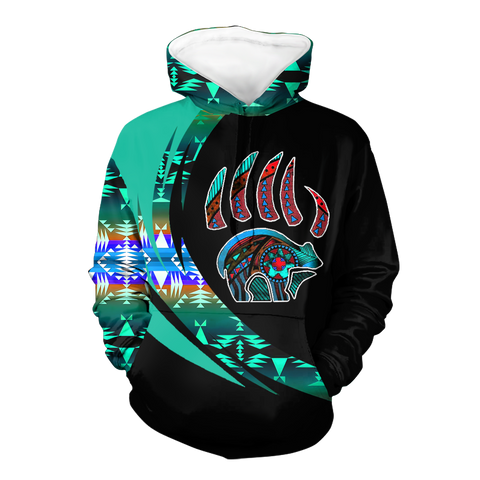 Powwow StoreHD0011246 Pattern Native Pride 3D Hoodie