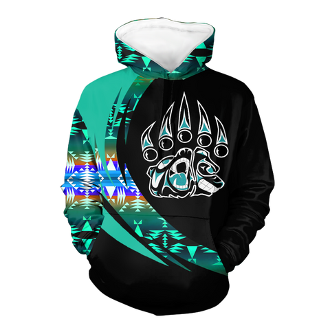 Powwow StoreHD0011247 Pattern Native Pride 3D Hoodie