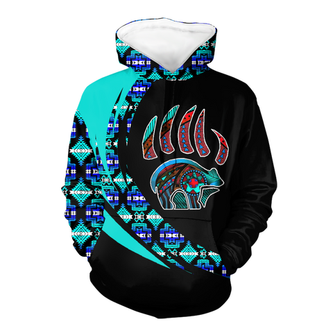 Powwow StoreHD0011250 Pattern Native Pride 3D Hoodie