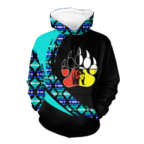 Powwow StoreHD0011251 Pattern Native Pride 3D Hoodie