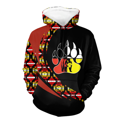 Powwow StoreHD0011252 Pattern Native Pride 3D Hoodie