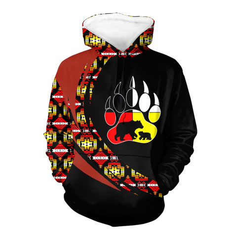 Powwow StoreHD0011253 Pattern Native Pride 3D Hoodie