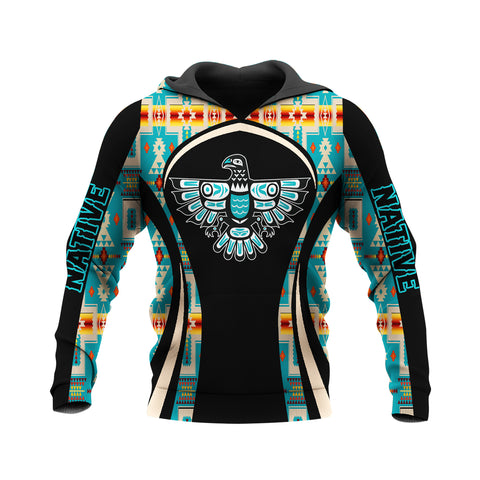 HD250115M03 Thunderbird Native American Pride 3D Hoodie