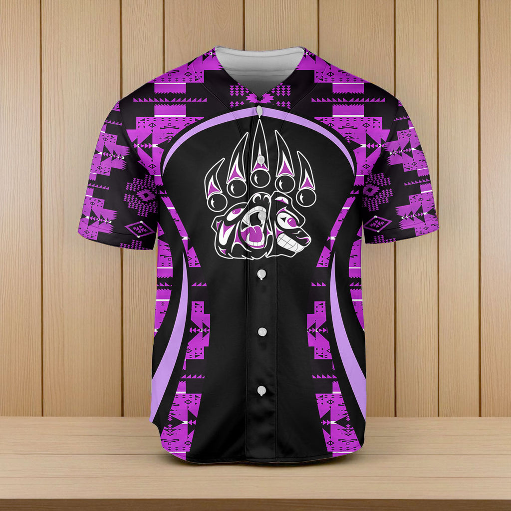 HD250115M05 Native American Baseball Jersey