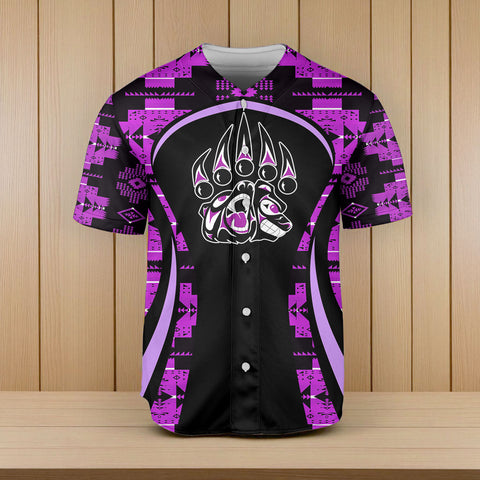 HD250115M05 Native American Baseball Jersey