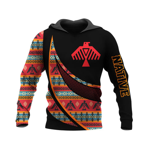 HD250117M09 Thunderbird Native American Pride 3D Hoodie