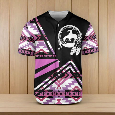 HD250123M03 Native American Baseball Jersey