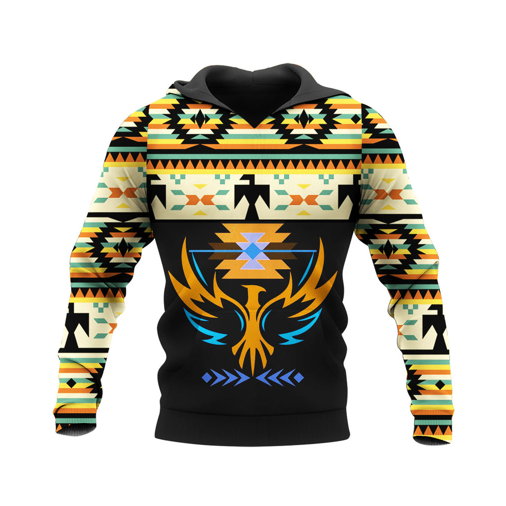 HD250424M12 Thunderbird Native American Pride 3D Hoodie