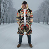 HD251103M21 Bear Feather and Eagle Native American Cloak