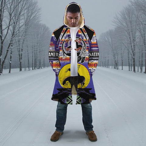 HD251105M16 Trail of Tears Native American Cloak